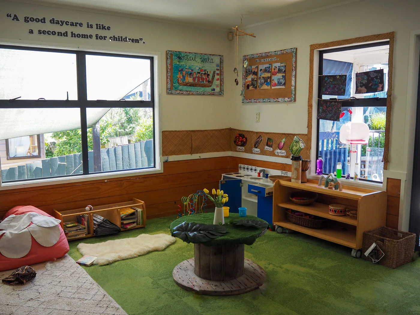 The Fantail Room at Growing Minds, a calm space for babies to learn and grow