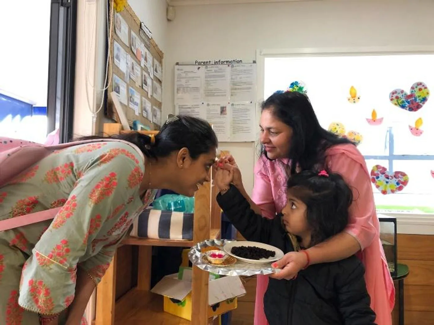 Growing Minds teachers and children exploring their own and other cultures together